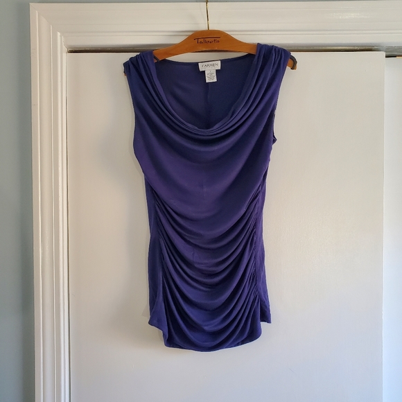 Carmen Marc Valvo Tops - Women's Carmen sleeveless Top  - S